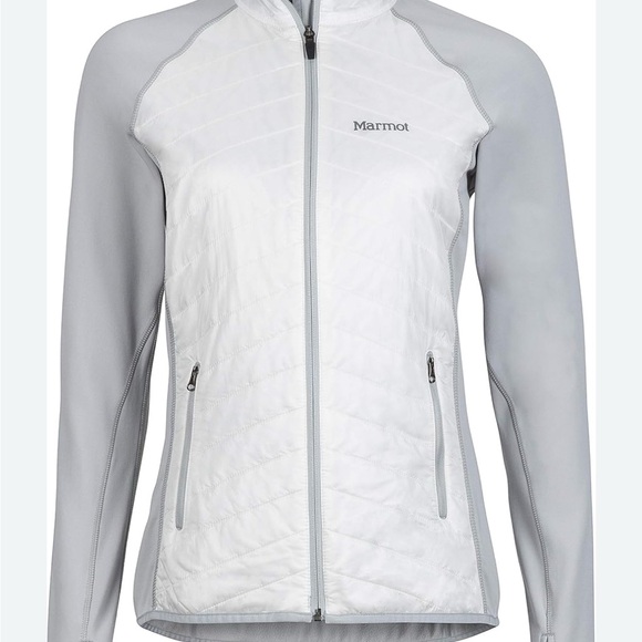 Marmot Variant Woman’s Insulated Jacket, White/Grey. Size XL - Picture 2 of 13